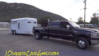 Horse Trailer 3 Horse Trailers w Tack Room Walkaround Video [upl. by Norud681]