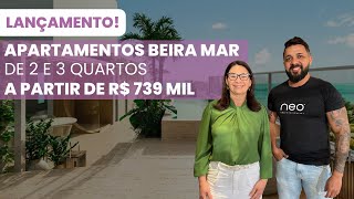 Lançamento apartamentos beira mar a partir de R 739 Mil 2 e 3 quarto em Intermares Cabedelo  PB [upl. by Aisyle271]