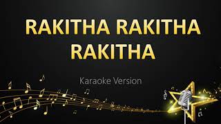 Rakitha Rakitha Rakitha  Santhosh Narayanan Karaoke Version [upl. by Ydneh]