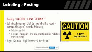 Webinar Radiation Safety Officer [upl. by Iormina338]