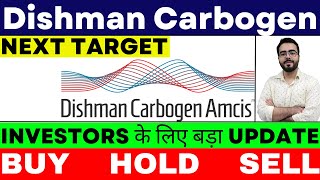 Dishman carbogen share latest news  dishman carbogen share analysis  dcal share target and news [upl. by Aizatsana]