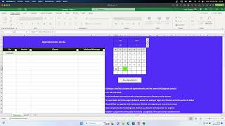 Planilha de Agendamento de Clientes Grátis  Como baixar e usar [upl. by Sauls]