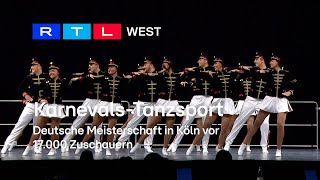 Deutsche Meisterschaften im karnevalistischen Tanzsport  RTL WEST 11032024 [upl. by Fonville]