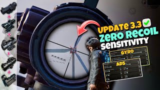 Update 33 Best Sensitivity Settings ✅ For All Devices And IOS Gyroscope And Non Gyro  PUBGMBGMI [upl. by Ophelia766]