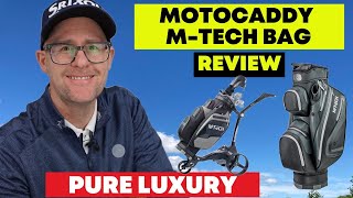 Motocaddy MTech Golf Bag  Quick Review [upl. by Ainaj491]