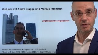 Kostenfreies Webinar mit André Stagge und Markus Fugmann [upl. by Ahsemrac]