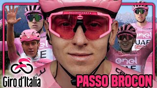 ðŸ’¥GIRO de ITALIA 2024 Etapa 17ðŸ’¥Passo BROCONðŸ’¥ [upl. by Rahm]