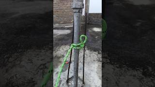 How to tie secure and constructive knot how rope [upl. by Eicats977]