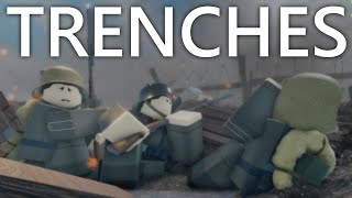 MAN AT WAR in Roblox TRENCHES [upl. by Noswad823]