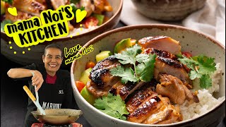 Coconut Sriracha Chicken Bowl  Marions Kitchen [upl. by Francoise]