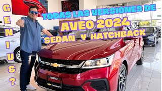 AVEO 2024 ¡¡¡TODAS LAS VERSIONES CHEVROLET GENIUS [upl. by Deborah]