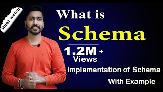 Lec5 What is Schema  How to define Schema  Database management system in Hindi [upl. by Inimod]