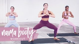 THE BEST YOGA BOOTY TONING WORKOUT  NAMA BOOTY [upl. by Gizela]