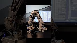 4 Axis Stepping Robotic Arm RoboticArm robotics robotics [upl. by Oitaroh]