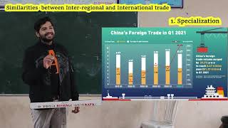 Similarities and Dissimilarities in Interregional and International trade [upl. by Nnylear]