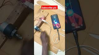 Hand power mobile charger tech mobile charger ytviral trendinggenerator dcmotor [upl. by Gahan]