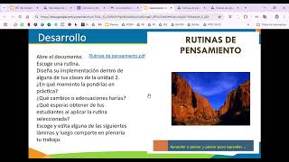 Capacitación ciencias Rutinas de pensamiento Presentaciones de Google Google Chrome 2024 11 06 [upl. by Katzir]