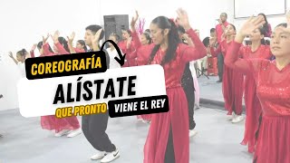 Alístate que pronto Viene el rey New Wine Coreografía [upl. by Hertzfeld894]