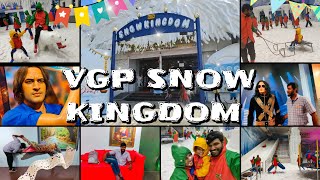 Kullu Manali in Chennai😍❄️ VGP Snow Kingdom Chennai  VGP Theme parks [upl. by Altaf]