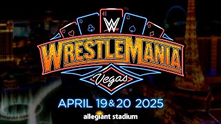 WrestleMania 41 is heading to Las Vegas on April 19 amp 20 2025 [upl. by Bills]