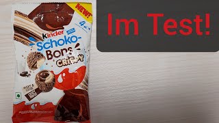 Ich teste Kinder Schoko Bons Crispy [upl. by Omer831]