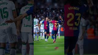 Fc Barcelona vs Getafe full time 10fcbarcelonashortsfootballviralshorts [upl. by Mall]