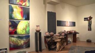 Carol Kucera Gallery in Santa Fe New Mexico [upl. by Reynold]