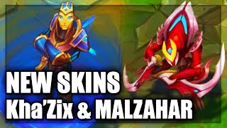 All New Skins Championship KhaZix amp Hextech Malzahar Skins Spotlight League of Legends [upl. by Uphemia]