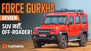 Force Gurkha 5Door 2024 Review Godzilla In The City [upl. by Lednic]