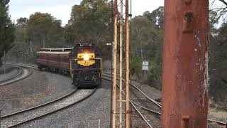 Seymour Heritage Railway Centre Castlemaine Victoria [upl. by Tnomel]