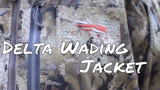 Sitka Delta Wading Jacket Review [upl. by Arualana]