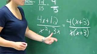 Simplifying Algebraic Fractions [upl. by Beshore]