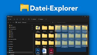 Windows 11 DateiExplorer Tutorial Dateien amp Ordner einfach verwalten [upl. by Ettie]