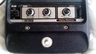 BOSS DM1 Delay Machine Guitar Pedal [upl. by Thompson346]