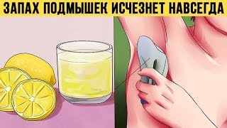 ЗАПАХ ПОДМЫШЕК ИСЧЕЗНЕТ НАВСЕГДА Попробуй ЭТИ эффективные ДОМАШНИЕ СРЕДСТВА [upl. by Adolph]