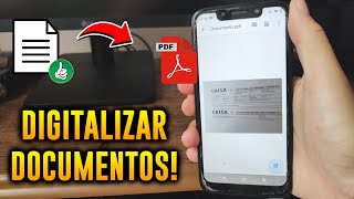 COMO DIGITALIZAR DOCUMENTOS PELO CELULAR [upl. by Oilicec217]