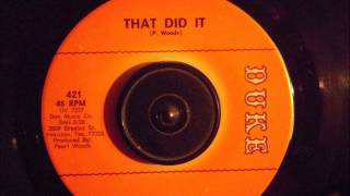 BOBBY BLAND  THAT DID IT [upl. by Macomber]