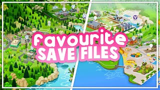 TOP 5 save files in the sims 4 my all time favourites [upl. by Vaclav39]