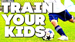 The BEST Soccer Drills For 8 YEAR OLDS  Football Coaching [upl. by Gnel408]