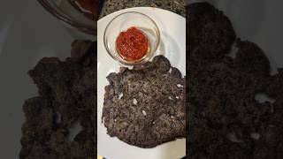 Instant ragi dosaNo rice flour yet turns super crispy Red chilli chutney to go with it combo post [upl. by Seed]