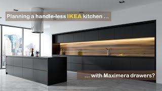 Real Handleless IKEA kitchen with Push2Open kit [upl. by Nicoline]