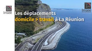 Les déplacements domiciletravail à La Réunion [upl. by Iret]