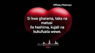 NAKUPENDA ❤️ MANENO MATAMU KWA MAPENZI [upl. by Ssilb]