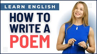 How to Read and Write a Poem  Learn English Poetry with Homework [upl. by Mayman]