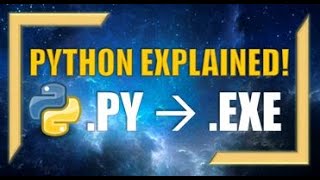 Python Using PyInstaller py to exe [upl. by Matronna]