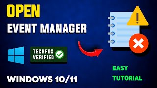 How to Open Windows Event Viewer  Full Guide [upl. by Arlyn580]