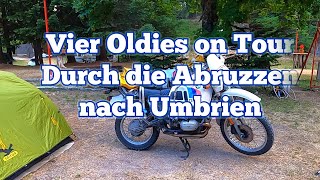 Vier Oldies on Tour  durch die Abruzzen nach Umbrien [upl. by Amaerd45]