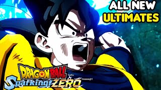 Dragon Ball Sparking ZeroAll Ultimate Attacks All Skills amp All Transformations So Far Updated [upl. by Haela]