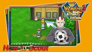 Inazuma Eleven 3 KettenblitzExplosion How to Scout Jang Cho [upl. by Starr]