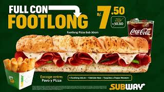 Disfruta del delicioso Full con Footlong [upl. by Nosneh]